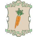 download Garden Sign Carrots clipart image with 0 hue color