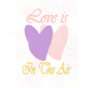 download E Card Love Is In The Air clipart image with 0 hue color