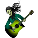 download Guitar Dude clipart image with 45 hue color