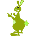 download Rabbit Coelho clipart image with 90 hue color
