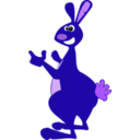 download Rabbit Coelho clipart image with 270 hue color