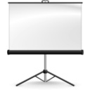 download Portable Projection Screen clipart image with 135 hue color