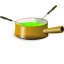 download Fondue clipart image with 45 hue color