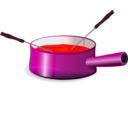 download Fondue clipart image with 315 hue color
