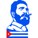 download Fidel Castro Cuba clipart image with 0 hue color