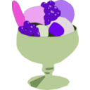 download Ice Cream Cup clipart image with 270 hue color