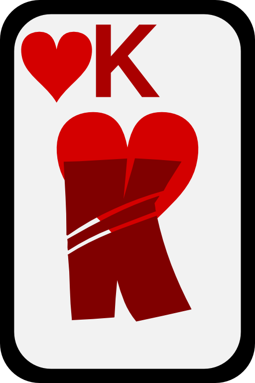 king of hearts clip art free - photo #37