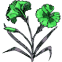 download Carnation clipart image with 135 hue color