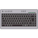download Btc6100c Uk Compact Keyboard clipart image with 45 hue color