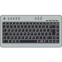 download Btc6100c Uk Compact Keyboard clipart image with 315 hue color