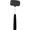 download Mallet clipart image with 270 hue color
