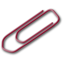 download Green Paperclip clipart image with 225 hue color