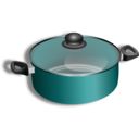 download Braiser clipart image with 180 hue color