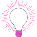 download Lightbulb 2 clipart image with 270 hue color