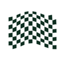 download Chequered Flag Icon 2 clipart image with 315 hue color