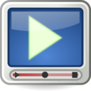 download Tango Styled Video Player Icon clipart image with 0 hue color