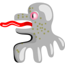 download Creature clipart image with 0 hue color