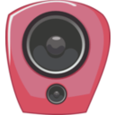 download Loudspeaker In Comic Style clipart image with 135 hue color