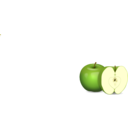 download Apples clipart image with 0 hue color