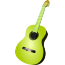 download Classic Guitar clipart image with 45 hue color