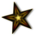 download Dark Star clipart image with 0 hue color