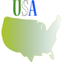 download Usa clipart image with 225 hue color