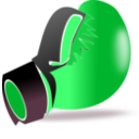 download Boxing Glove clipart image with 135 hue color