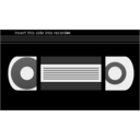 download Video Tape clipart image with 0 hue color