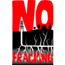 download No Fracking clipart image with 0 hue color
