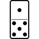 download Domino Set 11 clipart image with 180 hue color