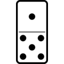 download Domino Set 11 clipart image with 0 hue color