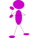 download Blueman 107 clipart image with 90 hue color