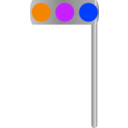 download Japanese Traffic Signal clipart image with 225 hue color