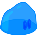 download Blue Slime clipart image with 0 hue color