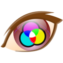 download Colour Icon clipart image with 180 hue color