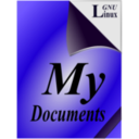 download My Documents 1 clipart image with 225 hue color