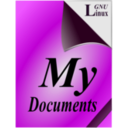 download My Documents 1 clipart image with 270 hue color