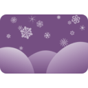 download Dark Blue Snowflakes clipart image with 45 hue color