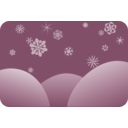 download Dark Blue Snowflakes clipart image with 90 hue color