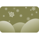 download Dark Blue Snowflakes clipart image with 180 hue color