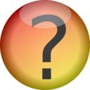 download Faq Button clipart image with 0 hue color