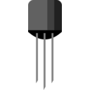 download Transistor clipart image with 0 hue color