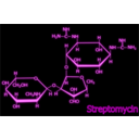 download Streptomycin Structure clipart image with 180 hue color