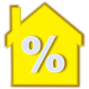 download Home Loan Interest Rate clipart image with 45 hue color