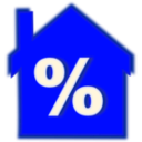 download Home Loan Interest Rate clipart image with 225 hue color