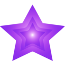 download Star Icon clipart image with 270 hue color