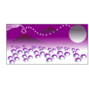 download Beautiful Night clipart image with 90 hue color