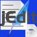 download Jedit Icon clipart image with 180 hue color