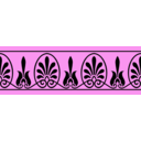 download Greek Arabesque 2 clipart image with 270 hue color