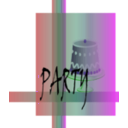 download Party clipart image with 270 hue color